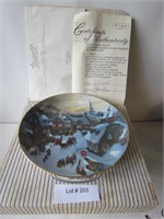 "Christmas Eve" Collector Plate