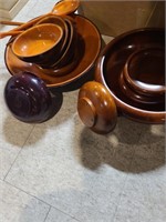 Wicker Baskets, kitchen bowl and serving sets alon