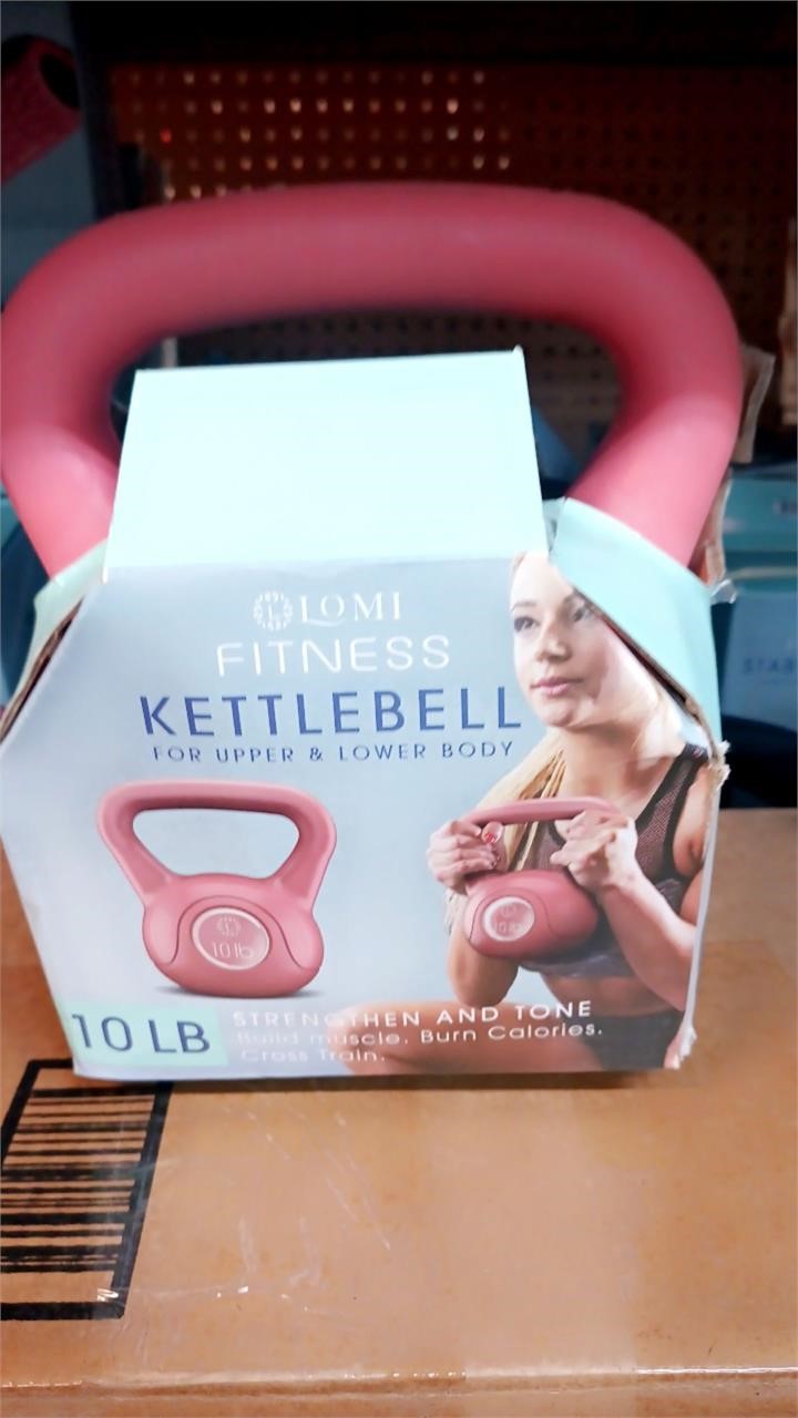 LOMI FITNESS KETTLE BELL 10LB