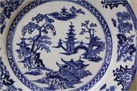 An Ironstone Shanghai Plate