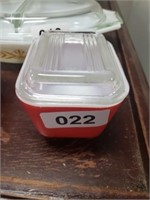 PYREX REFRIGERATOR DISH WITH LID