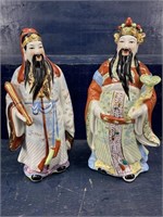 PR OF 10 inch ORIENTAL FIGURES BY ANDREA