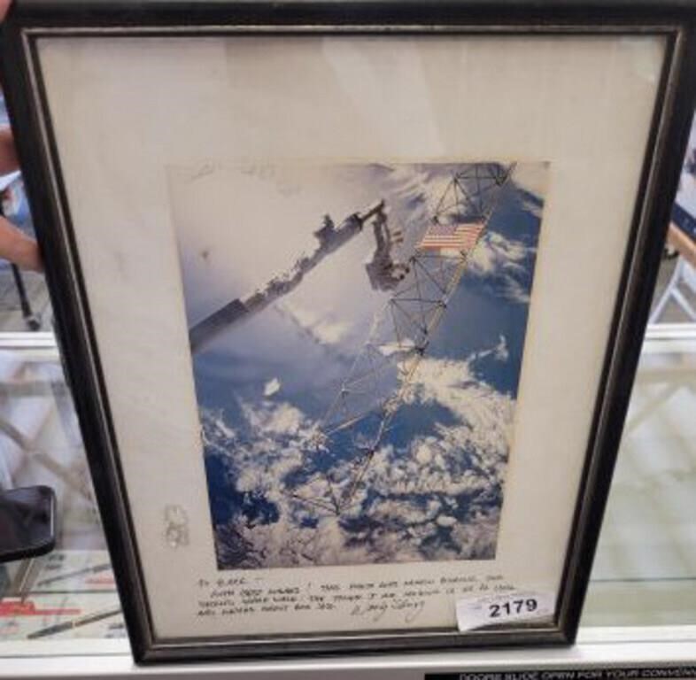 SPACE WALK SIGNED PHOTO