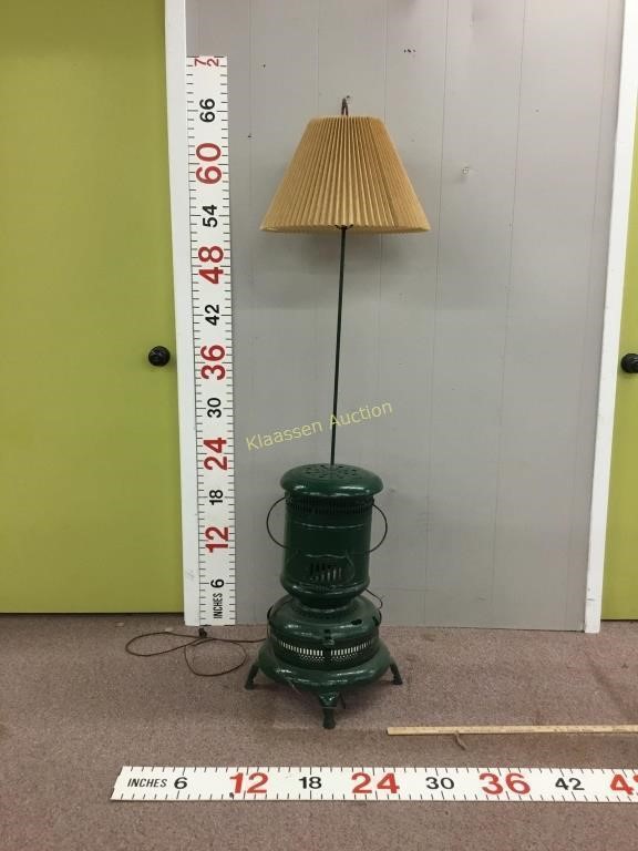 Vintage heater lamp conversion