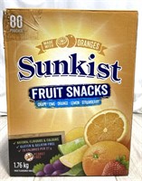 Sunkist Fruit Snacks Bb None Stated