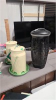 2 - OUTDOOR FEEDERS & BUG ZAPPER