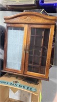 2 -  WALL CURIO CABINETS