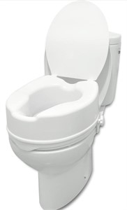 NEW $80 6” Toilet Seat Riser with Lid
