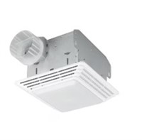 Broan 2.5-Sone White Lighted Bathroom Fan