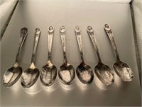 7 president spoons