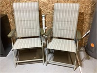 2 Folding Patio Chairs, good condition
