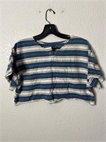 Vintage Striped Shirt Chopped