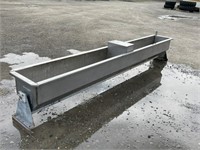 12' Stainless Steel Water Trough