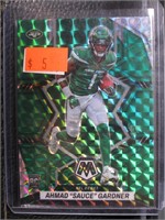 2022 MOSAIC SAUCE GARDNER GREEN PRIZM RC