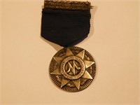 Médaille Rare Tiffany Sterling