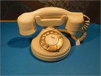 Téléphone Vintage Crème a Cadran