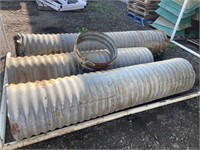 3 sections of culvert and 2 couplers