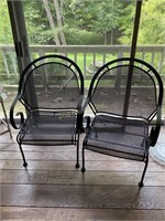 Rod Iron Chairs