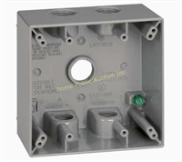 Sigma Electric $17 Retail Electrical box
 2-Gang