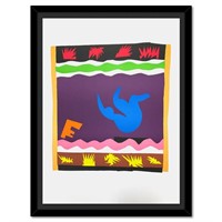 Henri Matisse 1869-1954 (After), "Toboggan" Framed