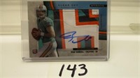 2012 Topps Strata Ryan Tannehill Clear Cut Game