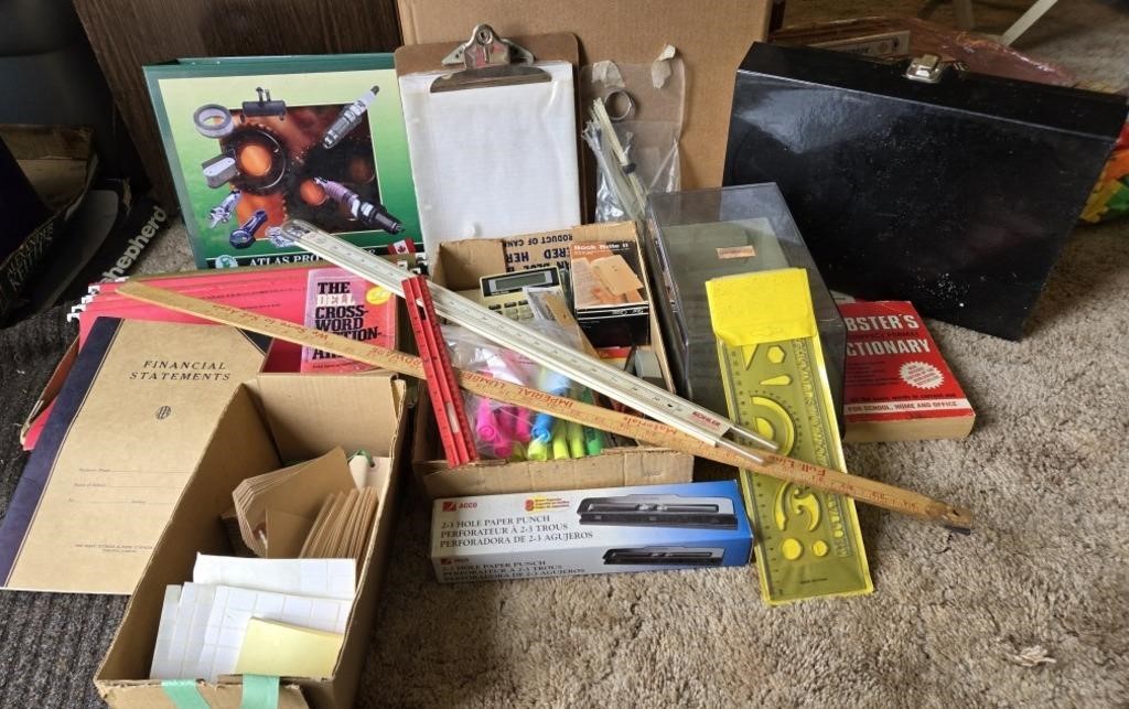 Huge Lot of Office Supplies- See Pictures