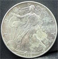 1998 silver eagle coin
