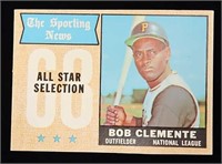 1968T #374 Roberto Clemente Baseball Card