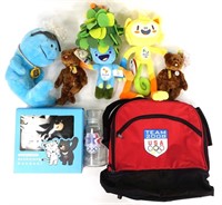 Assortment of Olympic Merchandise