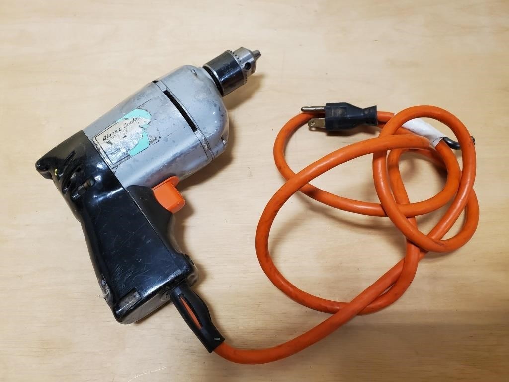 Black and Decker Electric Drill with Chuck