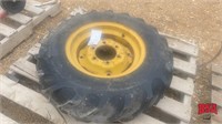 Firestone 7.60x15 Tire on 6-Hole Rims