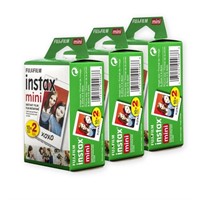 Fujifilm Instax Mini Film, White Multi-Pack (60