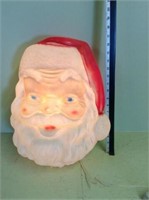 Blow Mold Santa Claus Face