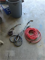 Welding hoses and heads
