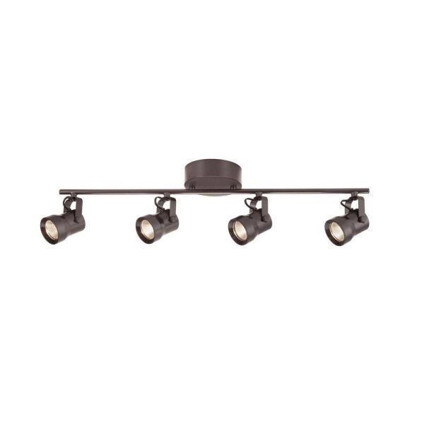 Mountainbrook 2 Ft. 4-Light Bronze Integrated LED