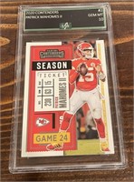 2020 Contenders #2 Patrick Mahomes Card