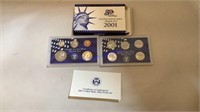 2001 Mint proof set