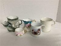 Antique Cups and Creamer