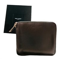 Yves Saint Laurent Zipper Wallet