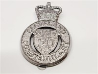 Cleveland Constabulary  British Police Cap Badge