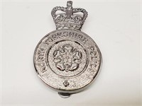 North Yorkshire  British Police Cap Badge