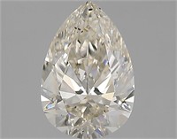 Gia Certified Pear Cut 1.51ct Si1 Diamond