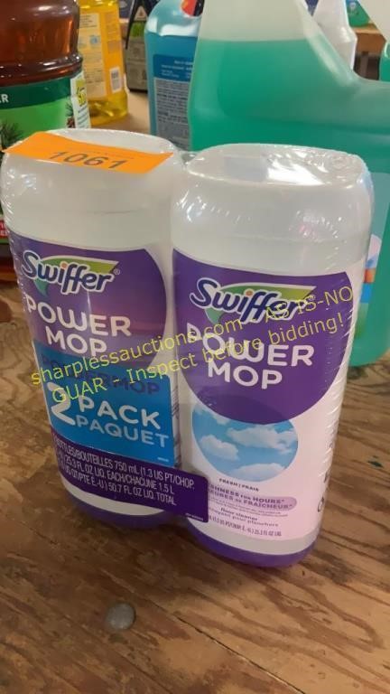 2 pk. Swiffer Power Mop Cleaning Solution