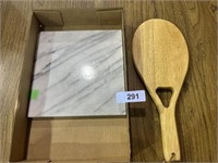 10x10" Marble Cheese Board +