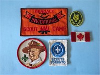 Canada Boy Scouts Patches Lot Toronto Ontario