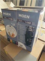 2- MOEN 1/3hp GXP33C PRO DISPOSAL'S