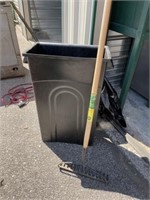Trash Can, Rake