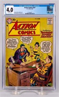 Vintage #237 Action Comic Book CGC 4.0