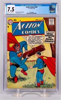 Vintage #238 Action Comic Book CGC 7.5