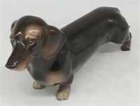 (M) Vintage Erphila Dachshund ceramic figure